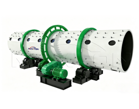 Drum Granulator for organic fertilizer production