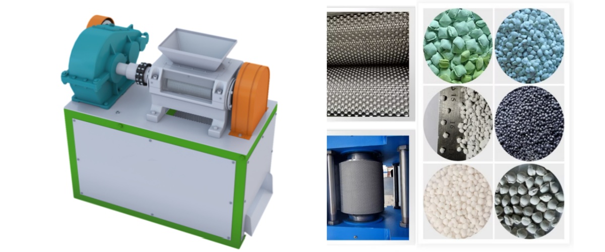 Double Roller Extruder Granulator