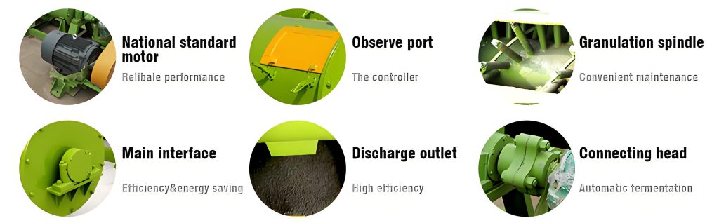 New Type Organic Fertilizer Granulator1