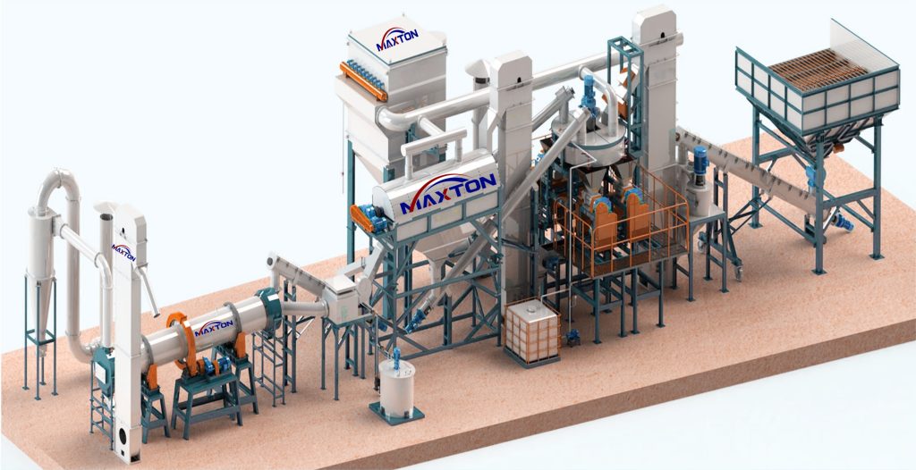 Roller Press Granulator Production Line1