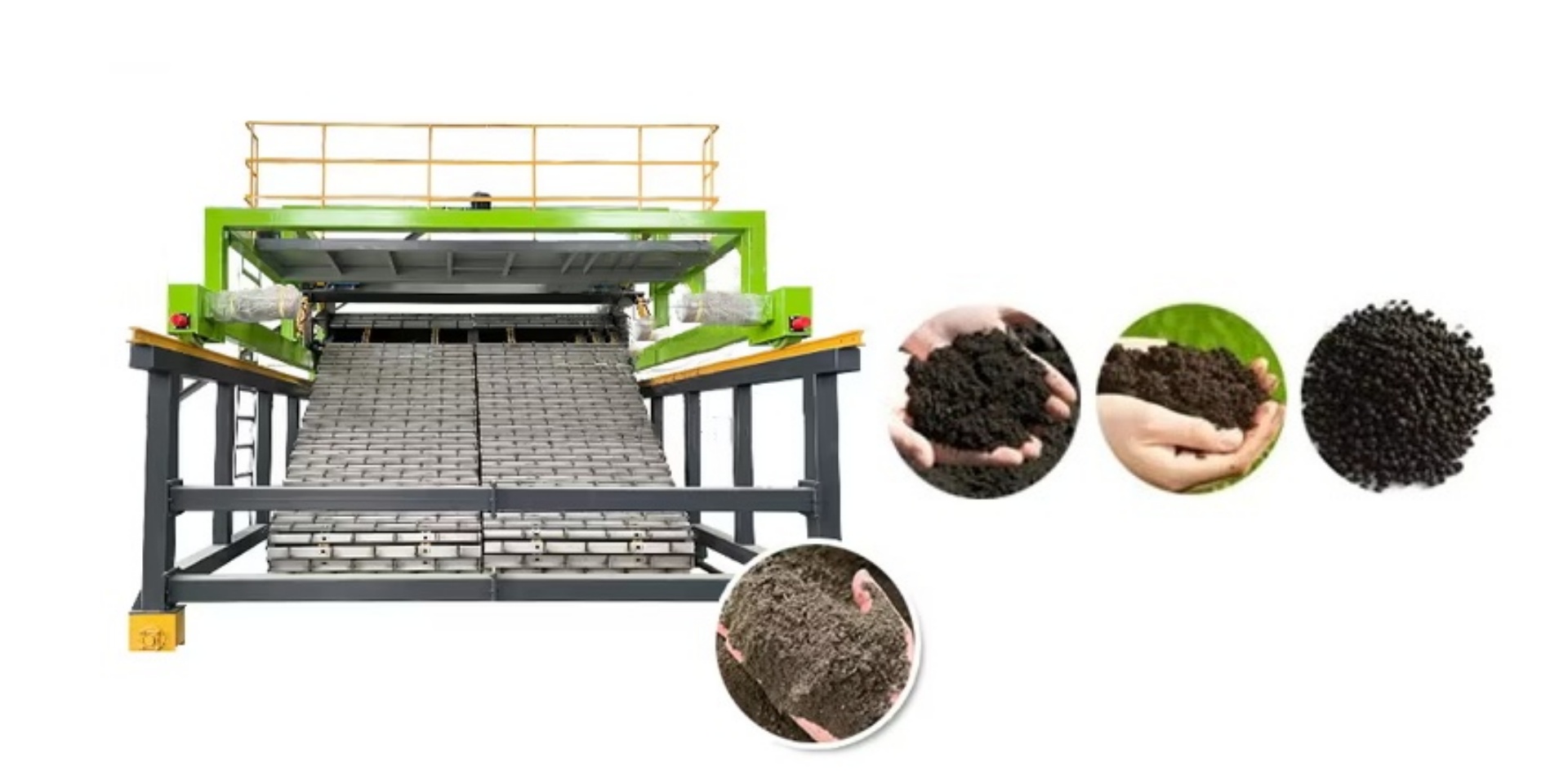 Chain Plate Compost Turner