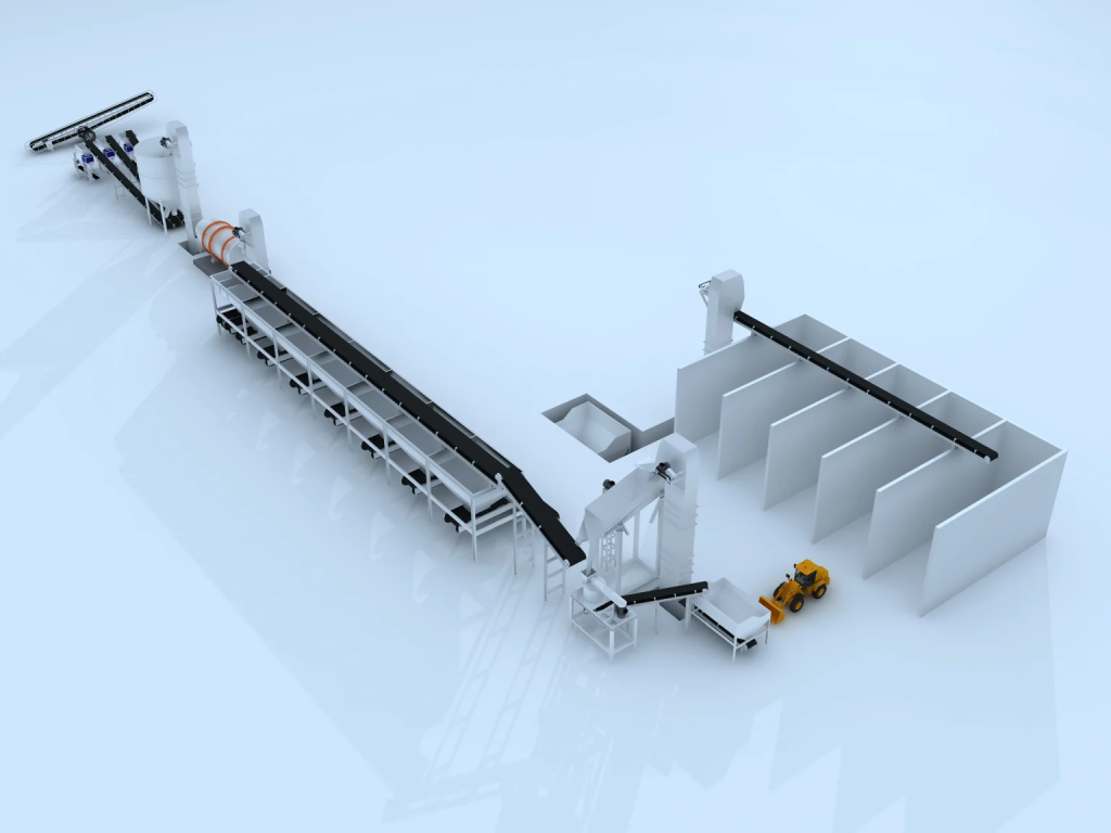 BB fertilizer production line